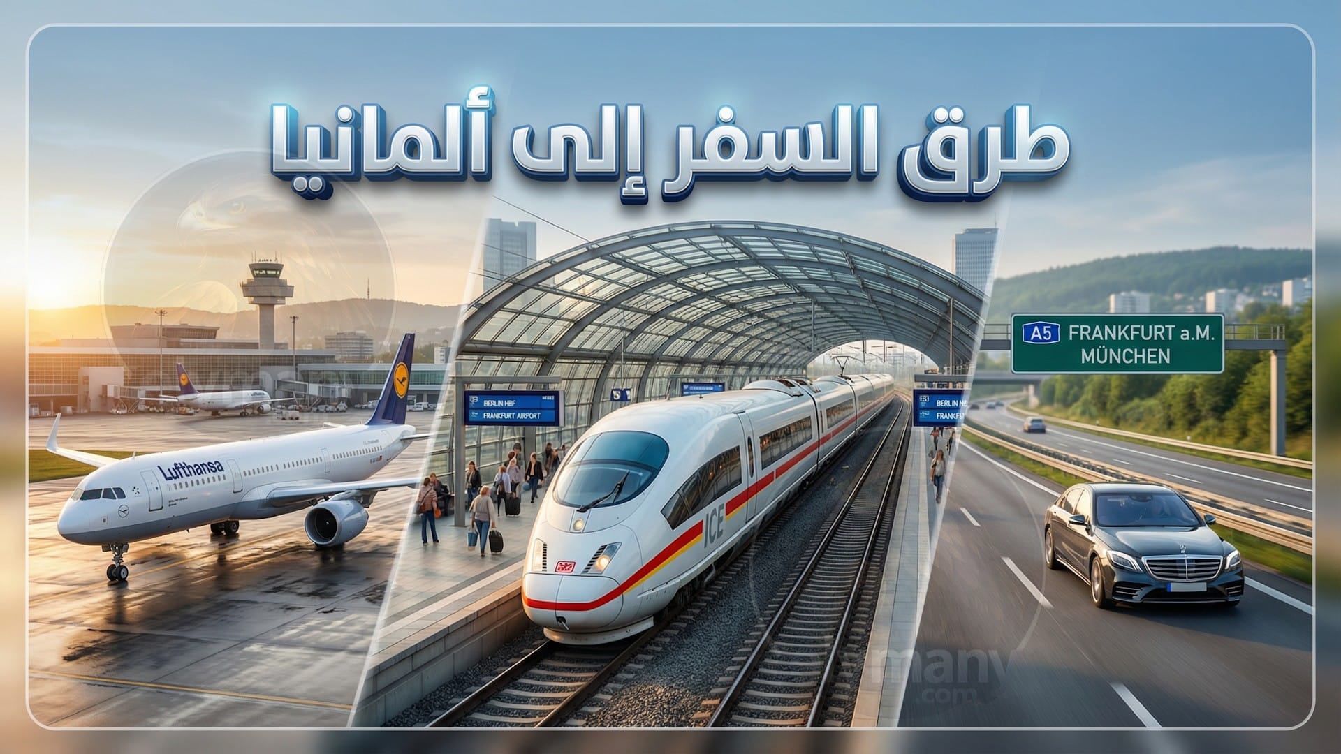 طرق السفر إلى ألمانيا