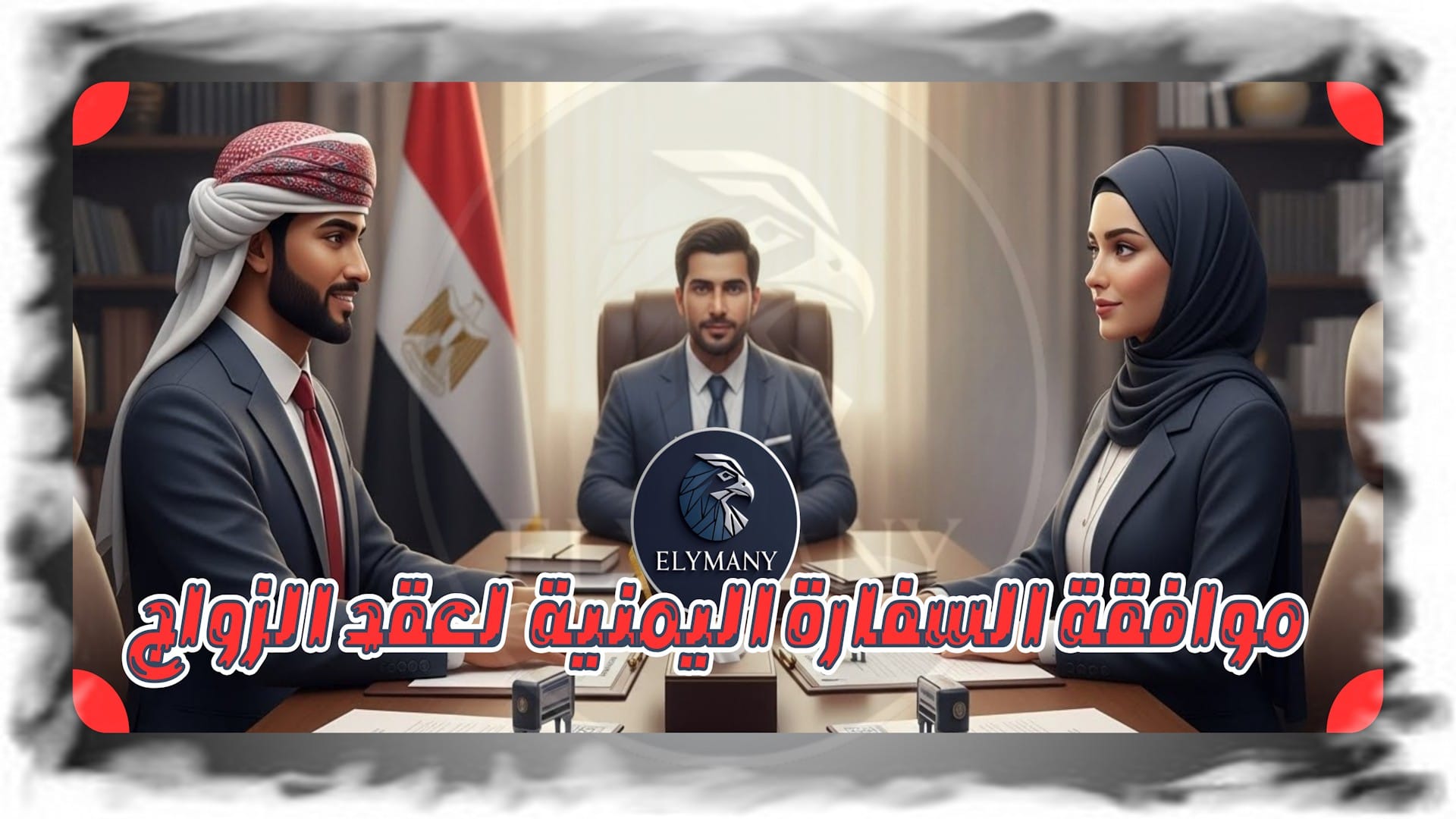 موافقة السفارة اليمنية في القاهرة لعقد الزواج