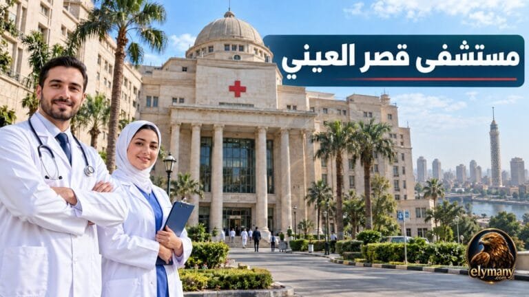 مستشفى قصر العيني: العيادات الخارجية والحجز وأرقام التواصل