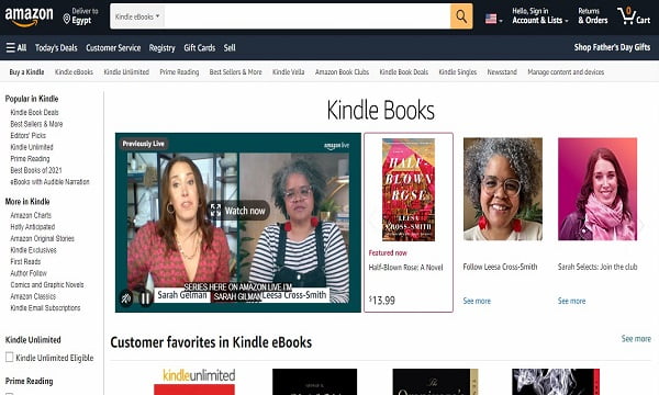 اشتغل من البيت واكسب 100 دولار بالأسبوع 10 Amazon kindle