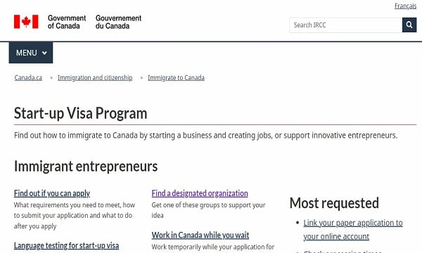 Start-up Visa Program