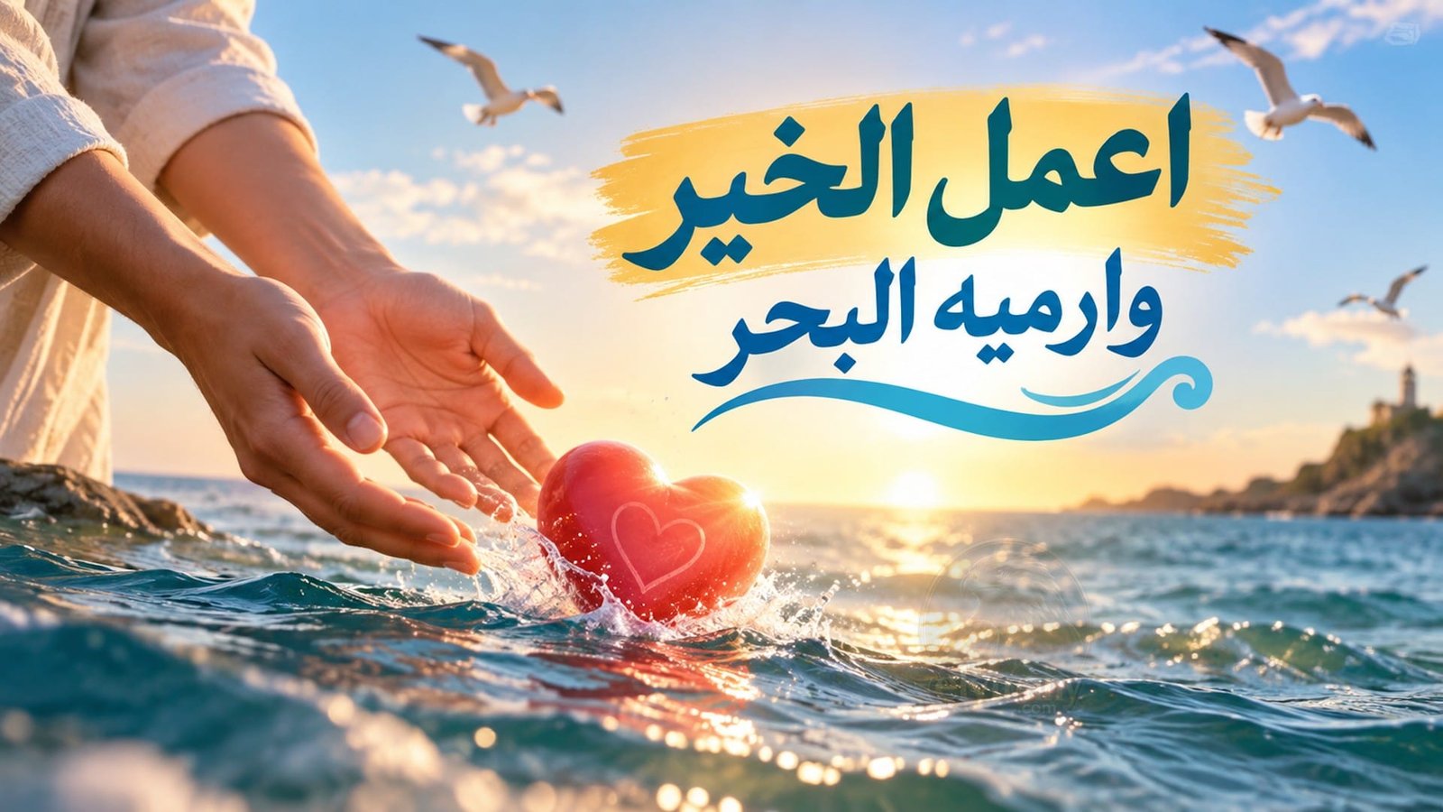 اعمل الخير وارميه البحر