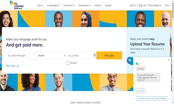 سافر أوروبا انت واسرتك باللغة العربية براتب 5 ألف يورو 2 Top Language Jobs