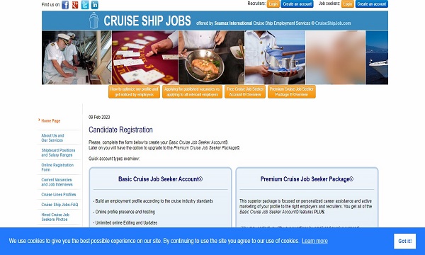 سافر مع وظيفة من 400 وظيفة 7 Cruise Ship Jobs. Seamax International