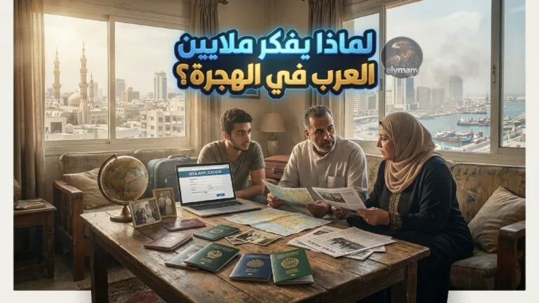 لماذا يفكر ملايين العرب في الهجرة؟ بين الواقع والأحلام 2026 9 لماذا يفكر ملايين العرب في الهجرة؟