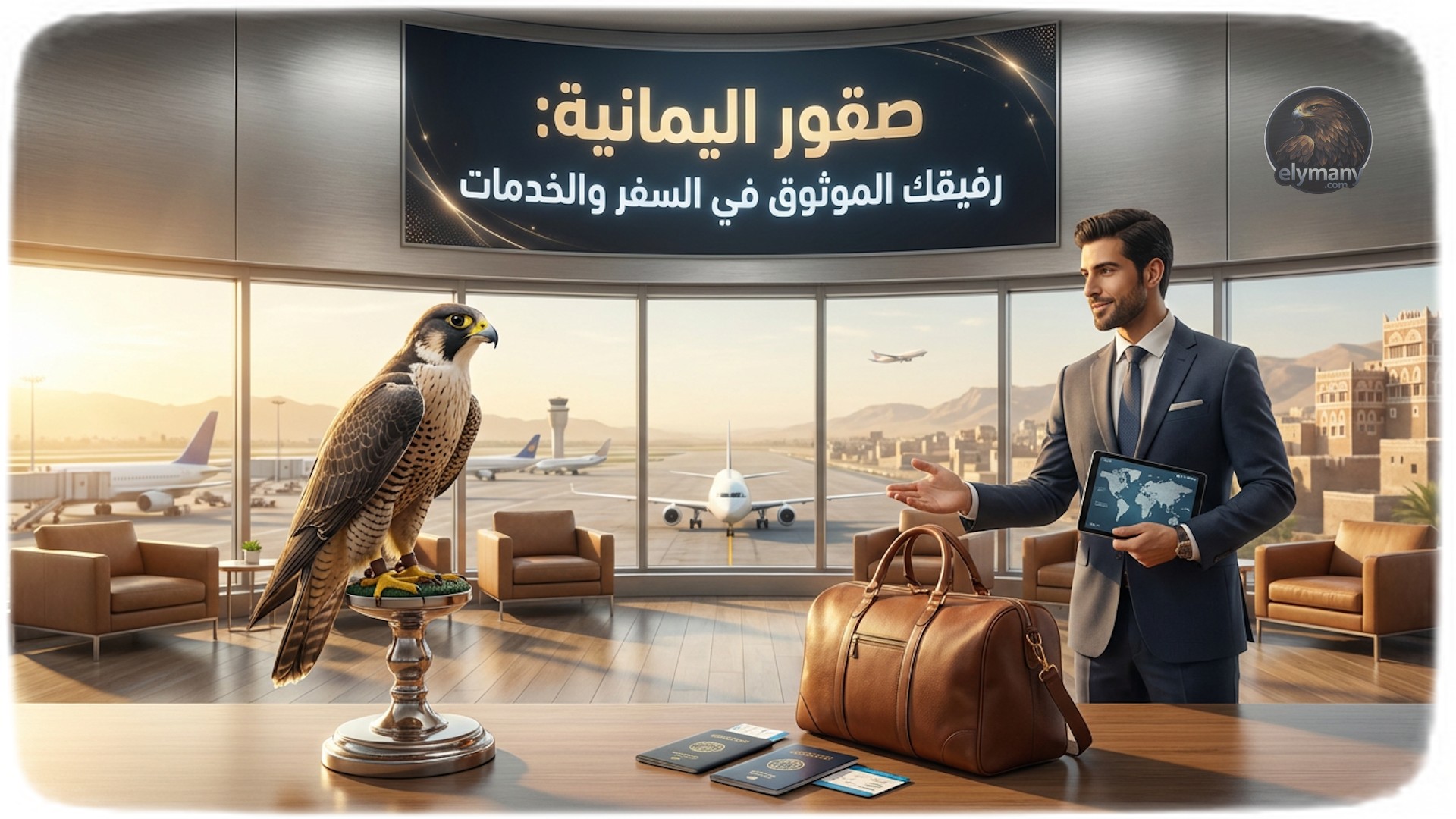 صقور اليمانية: رفيقك الموثوق في السفر والخدمات
