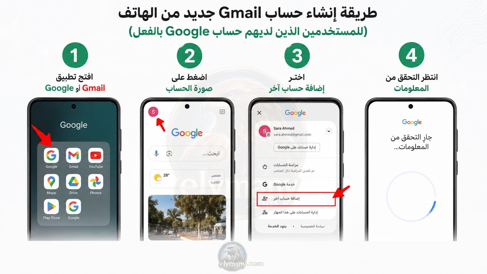 كيفية إنشاء حساب جيميل بدون رقم هاتف 2026: الطريقة العادية والطريقة المجربة 5 كيفية إنشاء حساب جيميل بدون رقم هاتف: الطريقة العادية والطريقة المجربة