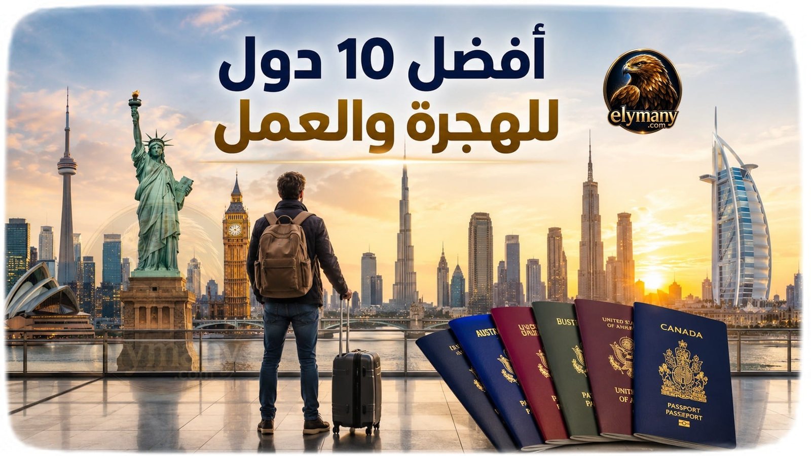 أفضل 10 دول للهجرة والعمل