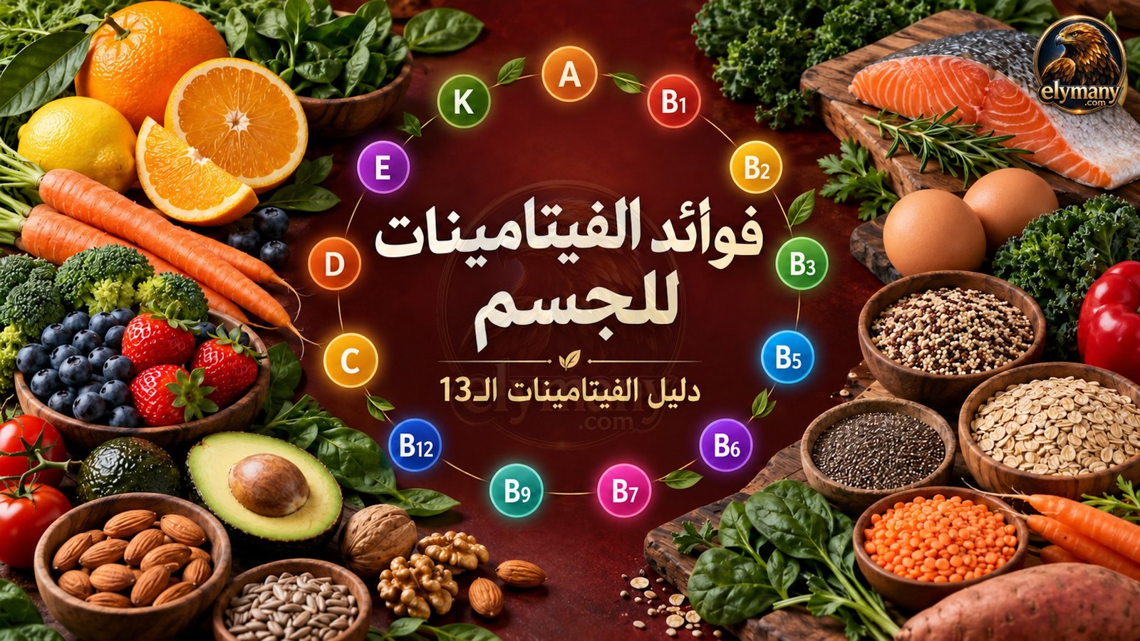 فوائد الفيتامينات: فوائد الفيتامينات الـ13 للجسم