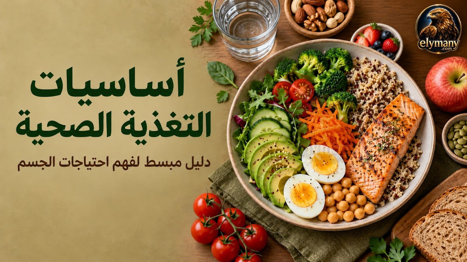 أساسيات التغذية الصحية: دليل مبسط لفهم احتياجات الجسم