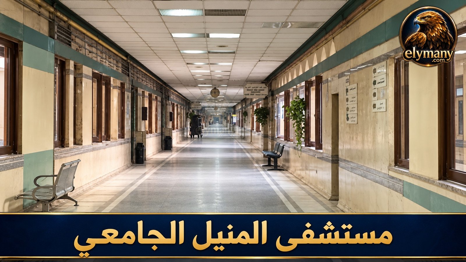 مستشفى المنيل الجامعي: العيادات وطرق التواصل والحجز والطوارئ