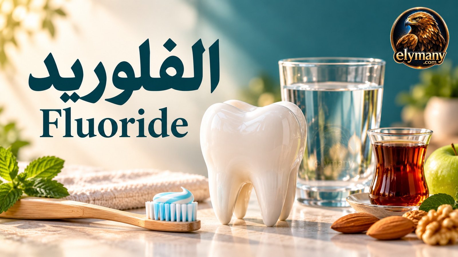 الفلوريد (Fluoride): الفوائد، أعراض النقص، أضرار الزيادة، وأفضل المصادر الغذائية 2026 1 الفلوريد (Fluoride): الفوائد، أعراض النقص، أضرار الزيادة، وأفضل المصادر الغذائية