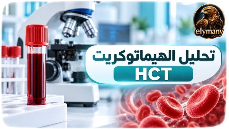 تحليل الهيماتوكريت HCT: ماذا يقيس وما معنى ارتفاعه أو انخفاضه؟