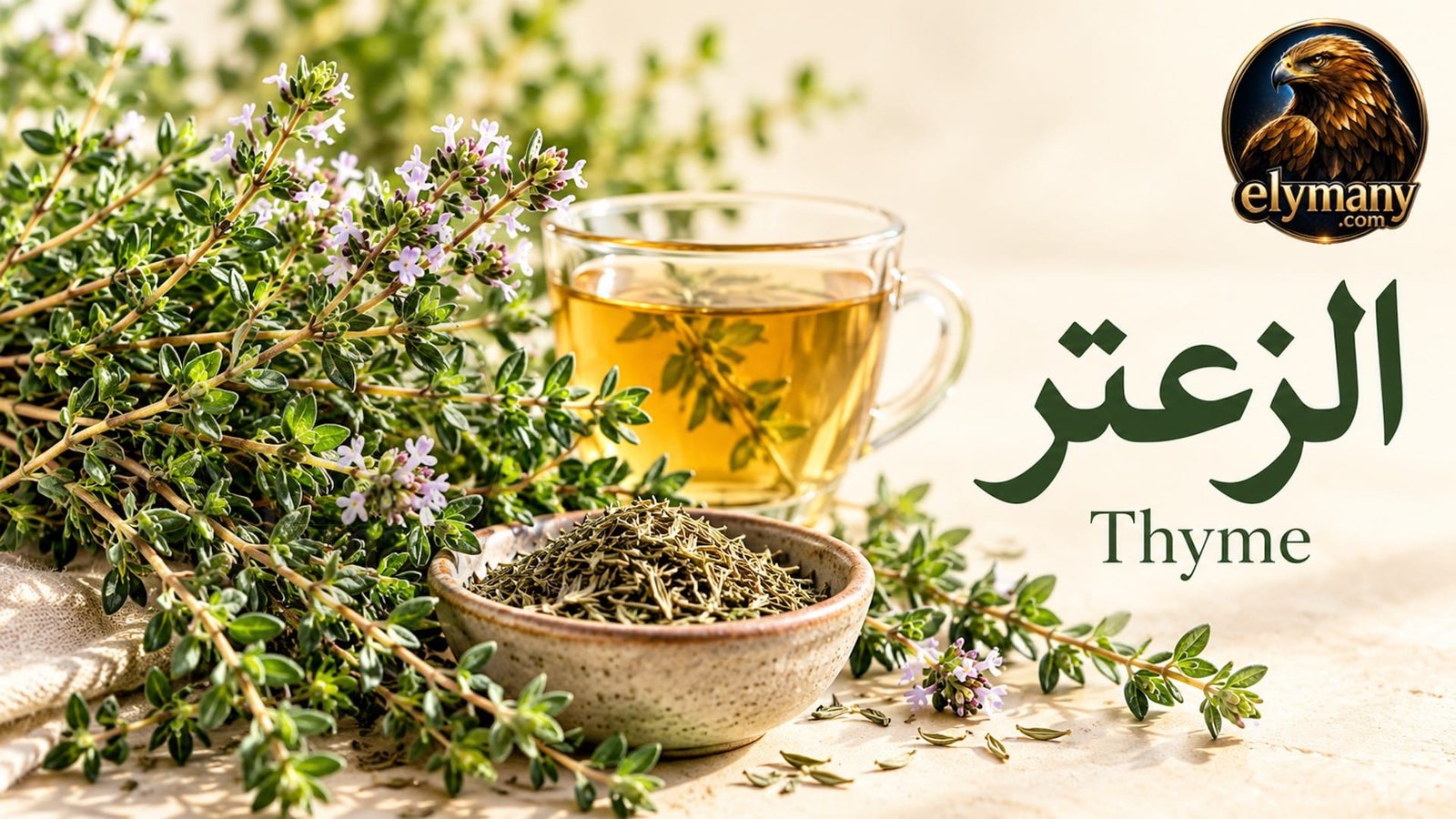 الزعتر (Thyme): الفوائد المحتملة وطريقة الاستخدام والأضرار والتداخلات الدوائية 2026 1 الزعتر (Thyme): الفوائد المحتملة وطريقة الاستخدام والأضرار والتداخلات الدوائية